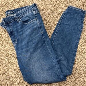 American Eagle AE Next Level Stretch High Rise Skinny Jegging Jeans Size 16
